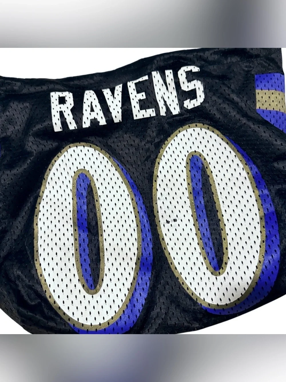 ProFANity NFL Baltimore Ravens No. 00 Jersey Hobo Bag